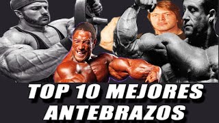 🔥💪TOP 10 MEJORES ANTEBRAZOS DE LA HISTORIA🔥💪 [upl. by Halden9]