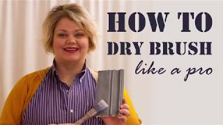 HOW TO DRY BRUSH LIKE A PRO [upl. by Ferdinand941]