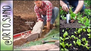 Orto rialzato  Come coltivare linsalata  How to fill and prepare a raised bed garden [upl. by Newhall]