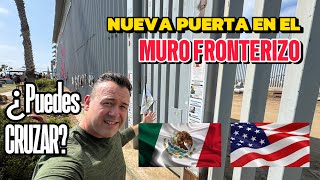 PUERTA SECRETA en la FRONTERA MéxicoEstados Unidos  Te dejará HELADO [upl. by Esinad539]