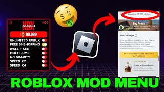 Roblox Mod Menu 2024  Unlimited Robux  Wallhack amp More  Download for Android amp iPhone roblox [upl. by Dnalon]