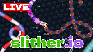 【スリザリオ】マップ中央で遊ぶ【slitherio】 [upl. by Dot811]