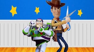 Toy Story Andys toys Faces Andys New toy Teaser Promo [upl. by Idoj2]