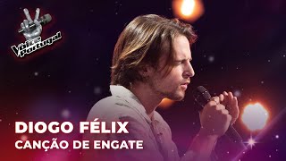 Diogo Félix  quotCanção de Engatequot  Provas Cegas  The Voice Portugal 2023 [upl. by Sivet]