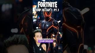 Historia de FORTNITE Temp10 Cap1 quotLa desestabilización del PUNTO CEROquot fortnite [upl. by Ailem]