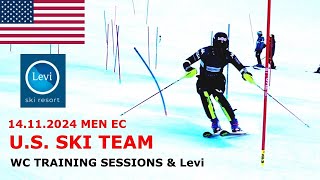 World Cup Training 2024 US Ski Team EC  Men [upl. by Gunilla]