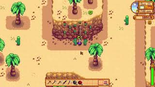 How to get to Calico Desert without waiting for Bus  Stardew Valley [upl. by Henarat857]