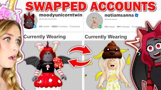 Swapping Roblox Accounts With Moody For 24 Hours [upl. by Hanonew]