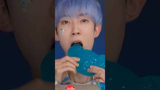 대왕 캐치 티니핑 젤리 먹방 ASMR MULBANG GIANT BLUE JELLY [upl. by Lledniuq]