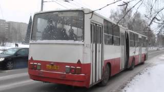 Ikarus28033 №1070 маршрут №76 Екатеринбург ул Ак Бардина [upl. by Ailahk]