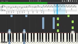 Fabrizio Paterlini  The Hall Is Dancing  Piano tutorial and cover Sheets  MIDI [upl. by Spiro]