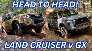 Twin Test 2024 Toyota Land Cruiser Versus Lexus GX [upl. by Burtis]