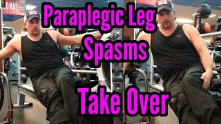 Paraplegic Leg Spasms  Out Of Control shorts paraplegic legspasms wheelchair spinalcord [upl. by Leonardo799]