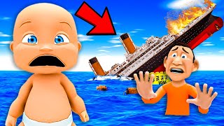 Baby SAVES DAD From SINKING SHIP [upl. by Elodia]