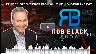 Stocks Drop From All Time Highs For Second Day [upl. by Notneuq]