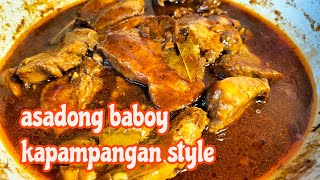 ASADONG BABOY KAPAMPANGAN STYLE 😋 [upl. by Sheree]