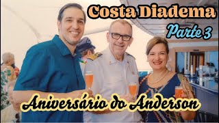 NAVIO DE CRUZEIRO COSTA DIADEMA PARTE 3 [upl. by Vicki]