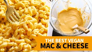 VEGAN MAC N CHEESE  the best dairyfree mac n cheese recipe [upl. by Paulette651]