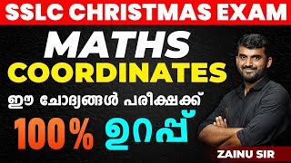 SSLC MATHS COORDINATES ALL PAKKA SURE QUESTIONS IN ONE VIDEO  MS SOLUTIONS [upl. by Ettennan791]