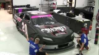 Call of Duty Black Ops 2 NASCAR race car wrap [upl. by Ludlow]