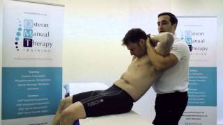 How to perform a Grade 5 manipulation to C7T1 chiropractic physicaltherapy backpain [upl. by Brunhild835]