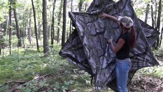 Foldling Instructions Feather Outdoors Blind [upl. by Hepsibah]