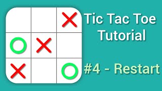 Javascript Tic Tac Toe Beginner Tutorial  PART 4  Game Over Checks and Restart Button [upl. by Gleason]