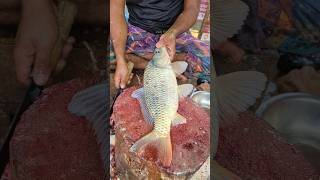 Unique Aesthetic Popular Big Carp Fish Cutting Skills In Expert Cutter 😱😱 shorts [upl. by Niletac]