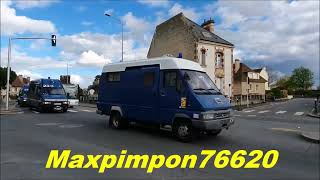 Convoi Mobile  GENDARMERIE NATIONALE ARGENTAN 61 [upl. by Carin]