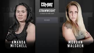 Co Combat Club 11  AMANDA MITCHELL VS MORGAN WALGREN [upl. by Atenahs]