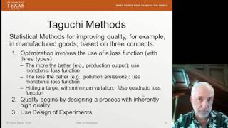 Lecture72 Data2Decision Final Thoughts on Design of Experiments [upl. by Veal107]