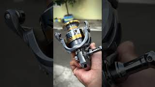 Reel pancing Deukio AR spool metal max drag 17 kg Build quality top harga 100 ribuan reelpancing [upl. by Annil161]