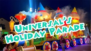 Universals Holiday Parade Featuring Macys  2023 [upl. by Rosaline]