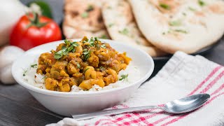 Easy Chickpea Curry Channa Masala [upl. by Lleuqar705]