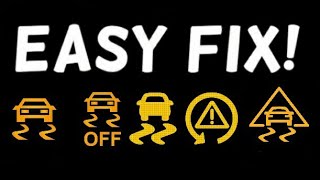 Fastest ways to Fix amp Reset the ESC Electronic Stability Control Light Stays On  ESC light On [upl. by Jerry621]