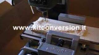 Proxxon MF70 CNC convertita con il Kiwi [upl. by Ursas373]