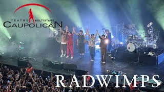 Radwimps Cam Full Show  Live at Teatro Caupolicán Chile  24 March 2024 [upl. by Sipple562]