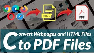 How to Convert HTML Files to PDF on Mobile  HTML to PDF converter  Convert HTML to PDF online [upl. by Lecirg]