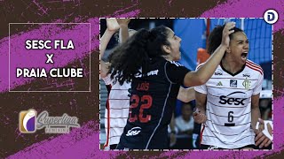 Sesc Flamengo x Praia Clube  Melhores Momentos  Superliga Feminina 2324 [upl. by Abad]