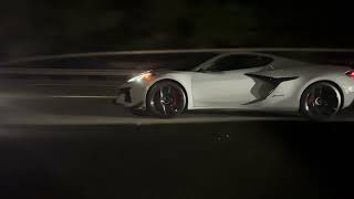 C8 Z06 vs Upper Pulley Hellcat [upl. by Aibat705]