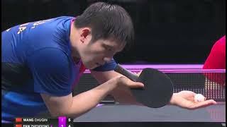 FAN ZHENDONG vs WANG CHUQIN WTT CHAMPIONS CHONGQING 2024 [upl. by Higbee]