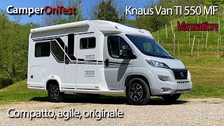 Knaus Van TI 550 MF Vansation agile come un van confortevole come un semintegrale [upl. by Assirram]