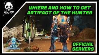 Where And How To Get The Artifact Of The Hunter In The Center  ARK Survival Ascended [upl. by Barbaresi405]