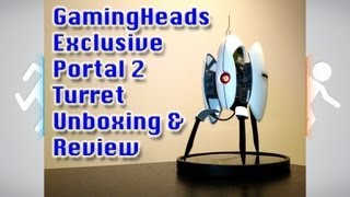 Exclusive Portal 2 Turret Unboxing amp Review 1080p [upl. by Penrose528]