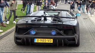 STREETGASM Supercars accelerating LOUD GTR SF90 750S 992 GT3 RS Capristo SVJ 2024 And More [upl. by Ylam]