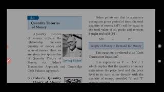 Fischers qty theory of money [upl. by Kucik714]