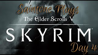 Saintone Plays  Skyrim First Playthrough  Nordic Souls Modpack Day 4 [upl. by Finny612]