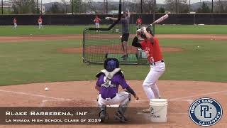 Blake Barberena Prospect Video Inf La Mirada High School Class of 2029 BP at Sunshine West Gatewa [upl. by Arah]