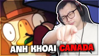 Goose Goose Duck  ANH KHOAI LÀM NGƯỜI CANADA SIÊU LEGIT KHI CẢ LÀNG CHƠI CHỌN NGẪU NHIÊN [upl. by Strickler]