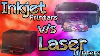 Inkjet vs Laser Printers Which one should you buy and Why [upl. by Herta]